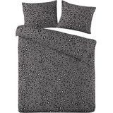 Day Dream Panter dekbedoverterk - tweepersoons - 200x200/220 - Grijs