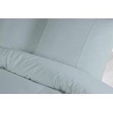 Dekbedovertrek - Grijs - Katoen - Eenpersoons