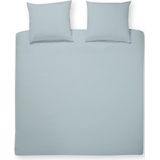 Dekbedovertrek - Grijs - Katoen - Eenpersoons