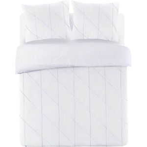 Papillon Canberra Dekbedovertrek - Eenpersoons - 140x200/220 cm - Wit