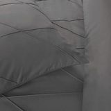 Papillon - Canberra - Dekbedovertrek - Grijs - Eenpersoons - 140x200/220 cm + 1 kussensloop 60x70 cm