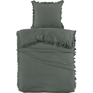 Dekbedovertrek - Papillon Deluxe+ - Deauville - Groen -140x200/220 cm