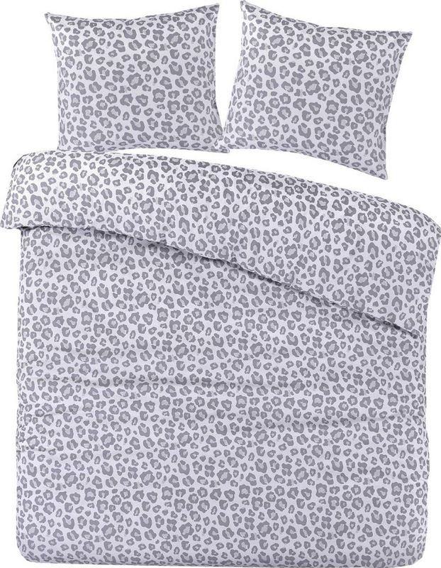 Day Dream Sara - Dekbedovertrek - Tweepersoons - 200x200/220 cm + 2 kussenslopen 60x70 cm - Grijs