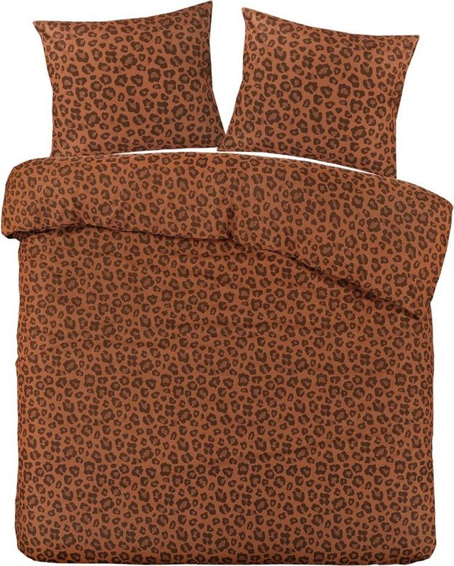 Day Dream Sara - Dekbedovertrek - Tweepersoons - 200x200/220 cm + 2 kussenslopen 60x70 cm - Bruin