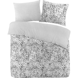 Dekbedovertrek - Blauw - Katoen - 240x220 cm