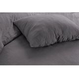 Papillon Rome - Dekbedovertrek - Tweepersoons - 200 x 200/220 - Grijs