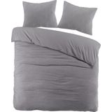 Papillon Rome - Dekbedovertrek - Tweepersoons - 200 x 200/220 - Grijs