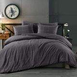 Day Dream Duuk - Dekbedovertrek - Eenpersoons - 140x200/220 cm + 1 kussensloop 60x70 cm - Grijs