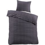 Day Dream Duuk - Dekbedovertrek - Eenpersoons - 140x200/220 cm + 1 kussensloop 60x70 cm - Grijs