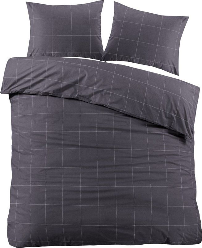 Day Dream Duuk - Dekbedovertrek - Tweepersoons - 200x200/220 cm + 2 kussenslopen 60x70 cm - Grijs
