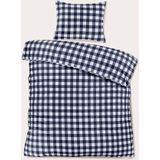 NOUS - Vichy Check - Dekbedovertrek - Blauw - Katoen