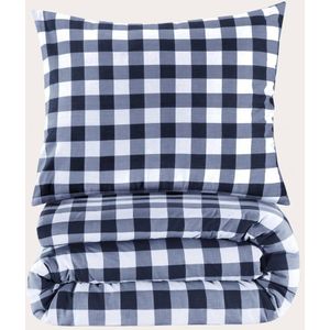 NOUS - Vichy Check - Dekbedovertrek - Blauw - Katoen