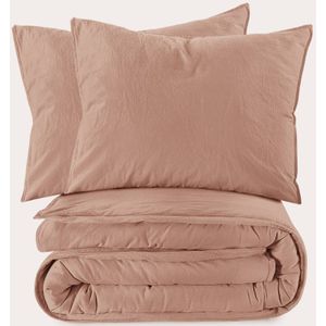 NOUS Living - Stone Washed - Dekbedovertrek - 240x220 cm - Katoen