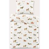 NOUS Kids - Flanellen Dekbedovertrek - 1-persoons - 140x200 cm