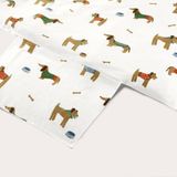 NOUS Kids - Flanellen Dekbedovertrek - 1-persoons - 140x200 cm