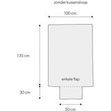 NOUS - Dekbedovertrek - Small Vichy Check - Katoen - 100% Zacht Katoen