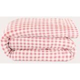 NOUS - Dekbedovertrek - Small Vichy Check - Katoen - 100% Zacht Katoen