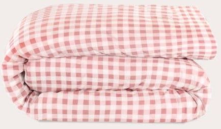 NOUS - Dekbedovertrek - Small Vichy Check - Katoen - 100% Zacht Katoen