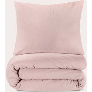 NOUS - Uni Flanel - Dekbedovertrek - 120x150 cm - Flanellen Katoen