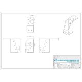 GB - GBS-LL Balkdrager - Verzinkt - Staal - Met Lip Lang