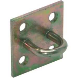 Gb Slotoog op grondplaat 40 x 40 x 2.5mm EV 73469