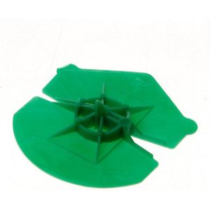 Gebr. Bodegraven isolatie-Uniclip - 65/75mm - groen - polypropyleen