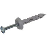 Kraagplug GB m.nagel 5x50(nagel)/8x50-