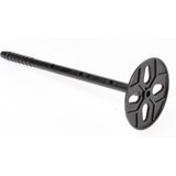 GB - UNI-flexplug - Zwart - Ø8mm - Voor Isolatie