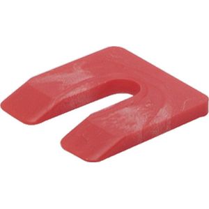 GB - Uitvulplaatjes - Rood - Kunststof - Zak 48 Stuks