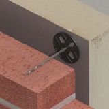 Uni-Flex - Isolatieplug - Zwart - Ø 8mm - 250 Stuks