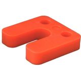 Drukplaat - 34755 - Oranje - Kunststof - 48 Stuks