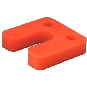 Drukplaat - 34755 - Oranje - Kunststof - 48 Stuks