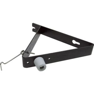 GB deuropvangbeugel compleet epoxy zwart skinverpakking etiket | 1 stuk - 17274953