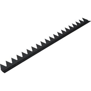 GB - Anti Klimstrip - Epoxy - Zwart - 1000 mm - 65x30x46x3 mm