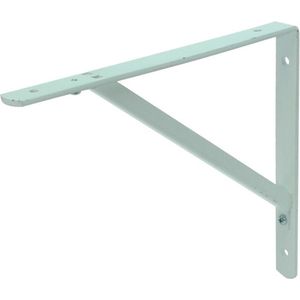 GB - Plankdrager - Wit - Staal - 2 Stuks