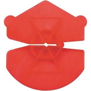 GB - Universeel Clip - Rood - 3.2-4.5mm - 250 Stuks