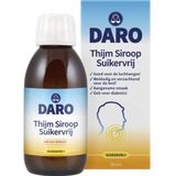 Daro Suikervrij - 200 ml - Thijmsiroop