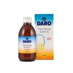 Daro Suikervrij - 200 ml - Thijmsiroop