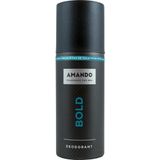 6x Amando Deodorant Bold 150 ml