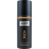 6x Amando Deodorant Rich 150 ml