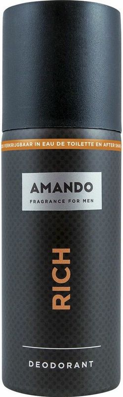 6x Amando Deodorant Rich 150 ml