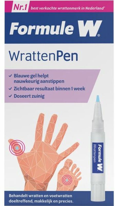 6x Formule W Wrattenpen TCA-Active Gel 1,5 ml