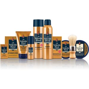Vergulde Hand Scheerzeepkuipje 75 gram