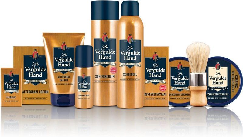 De Vergulde Hand - Scheerzeeptablet - 75 gr. - 20% Extra Inhoud