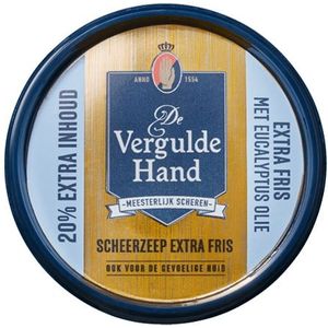 Vergulde Hand - Scheerzeep - Extra Fris - 75 Gram