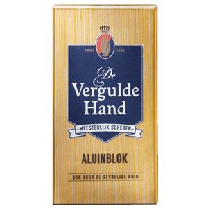 Vergulde Hand Aluinblokje 75 Gram