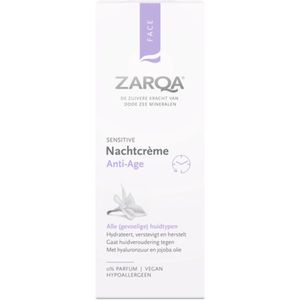 3x Zarqa Nachtcreme Anti-Age 50 ml