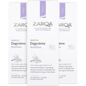 3x Zarqa Dagcreme Nutritive 50 ml