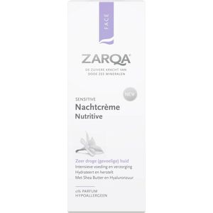 ZARQA Nachtcreme Nutritive (intensieve voeding en verzorging) - 50 ml