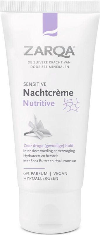 3x Zarqa Nachtcreme Nutritive 50 ml